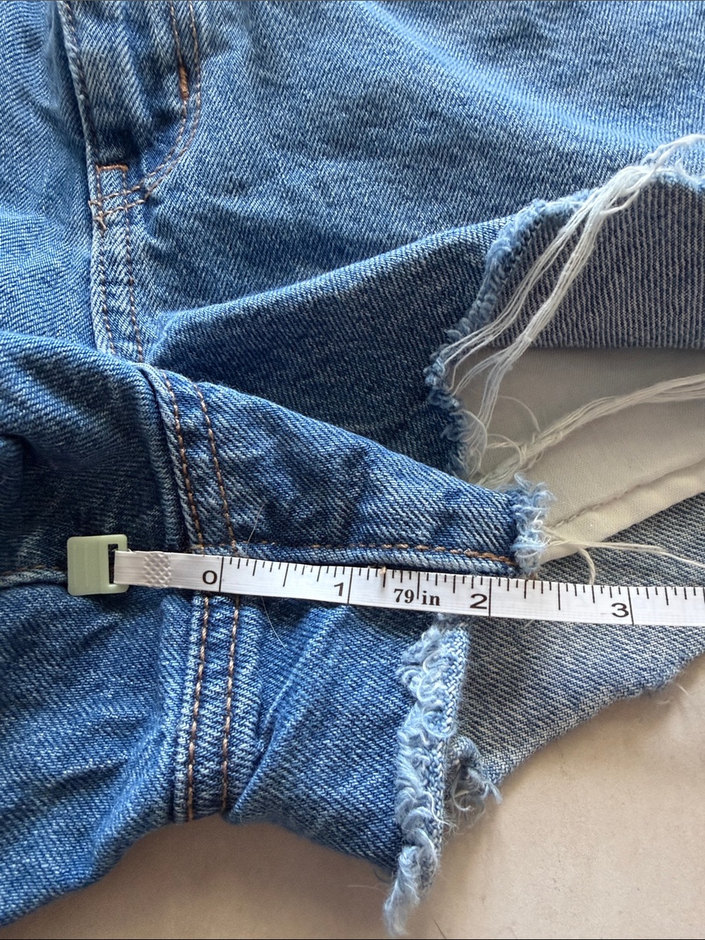 Embroidered Denim Women's Mom Shorts & High-Waisted 90s Boyfriend Short - Picture 9 of 14